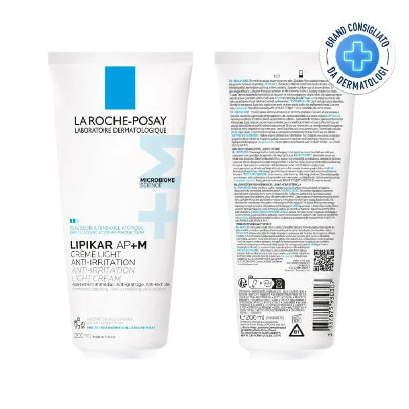 Lipikar ap+m baume light - balsam ușor regenerant 200 ml — preț și oferte