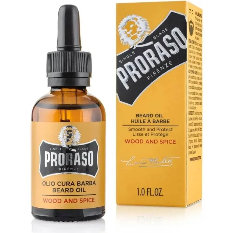 Proraso Wood and Spice – ulei de îngrijire pentru barbă, 30 ml — preț și oferte