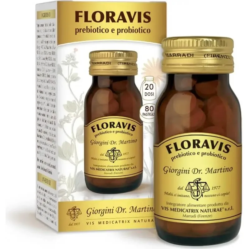 Floravis 80 comprimate – supliment alimentar pentru sistemul digestiv — preț și oferte