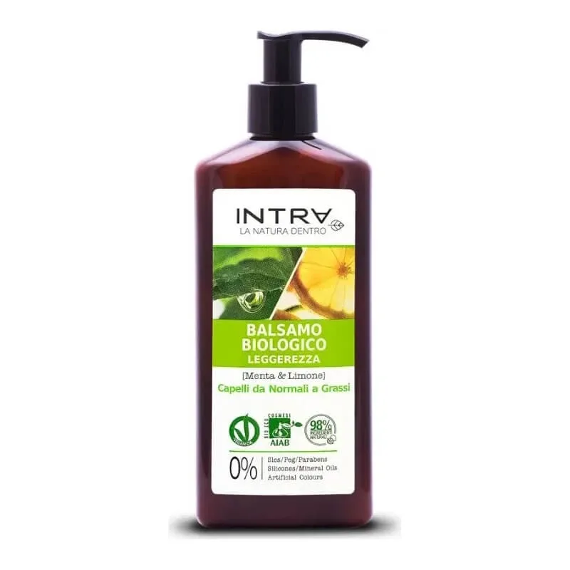 Intra Menta & Lămâie – balsam de păr pentru un aspect ușor, 250 ml — preț și oferte