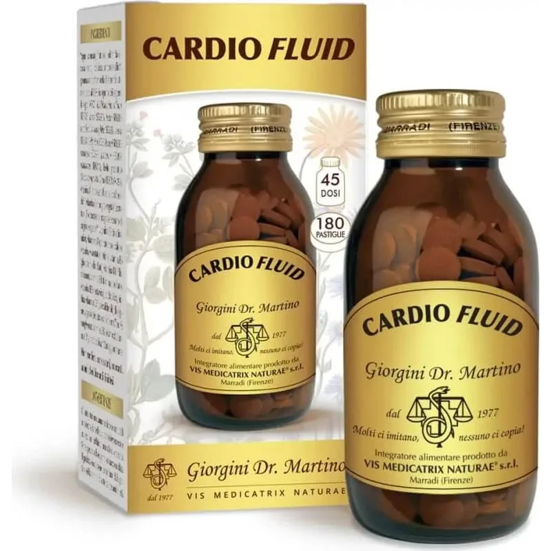 Cardio Fluid 180 comprimate – supliment alimentar pentru sistemul cardiovascular — preț și oferte