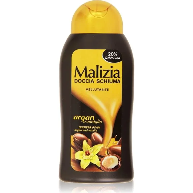 Malizia Argan și vanilie – gel de duș catifelat 300 ml — preț și oferte