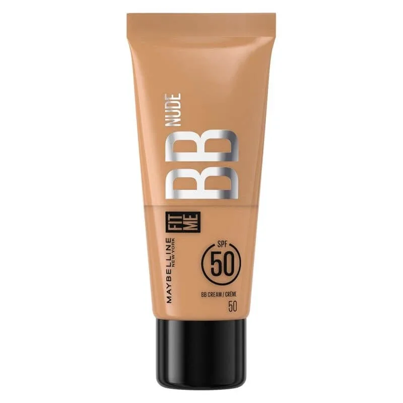 Maybelline Fit Me BB Nude SPF 50 – cremă BB nr. 50 Maybelline New York — preț și oferte