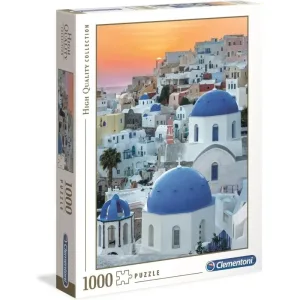 Puzzle Clementoni Santorini pentru adulți, de 1000 de piese