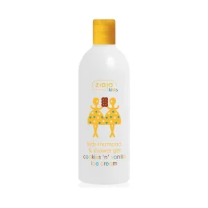 Sampon si gel de dus pentru copii Cookies'n'Vanilla, 400 ml, Ziaja