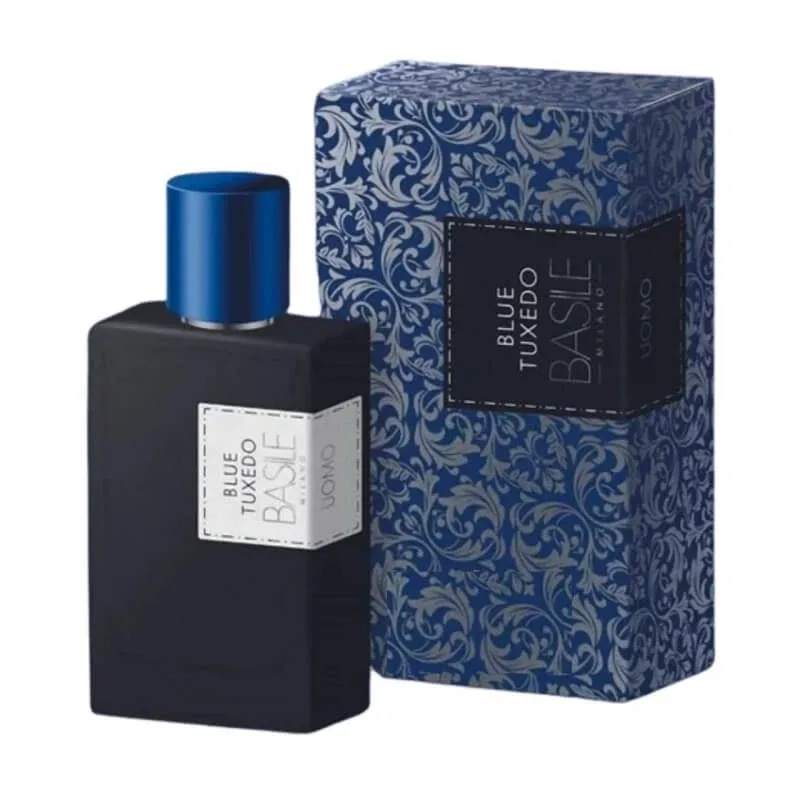 Basile Blue tuxedo – aftershave cu note florale și picante, 100 ml — preț și oferte
