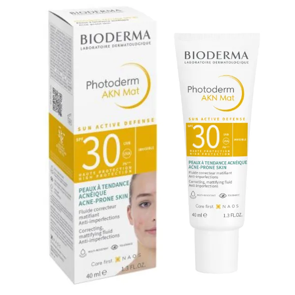 PHOTODERM AKN MAT FLUID SPF30 40ML LAB.DERM.BIODERMA — preț și oferte