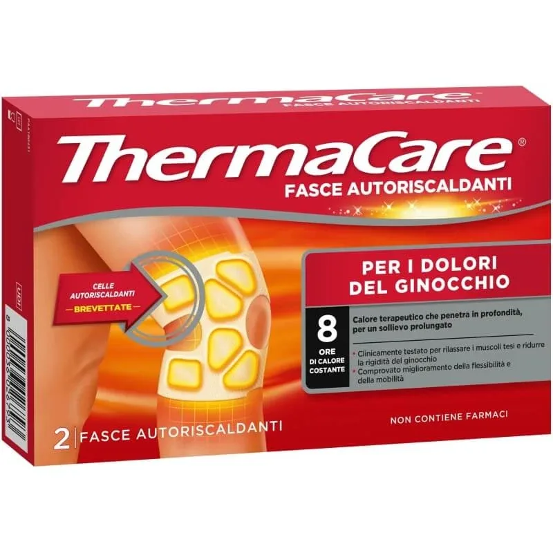 Thermacare pentru tratarea durerilor de genunchi, 8 ore – 2 benzi încălzitoare pentru durerile de genunchi — preț și oferte