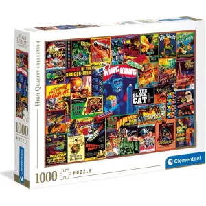 Clementoni Thriller classics – puzzle pentru adulți de 1000 de piese