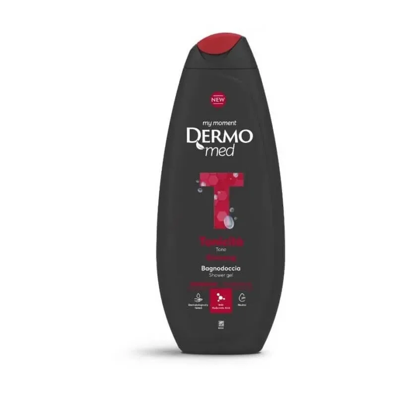 Dermomed Tonicità - gel de duș hidratant cu ginseng, 650 ml — preț și oferte