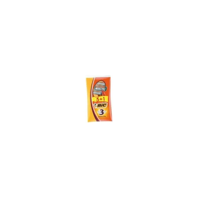 Bic Aparat de ras cu trei lame  1 pachet cu 5+1 aparate de ras — preț și oferte