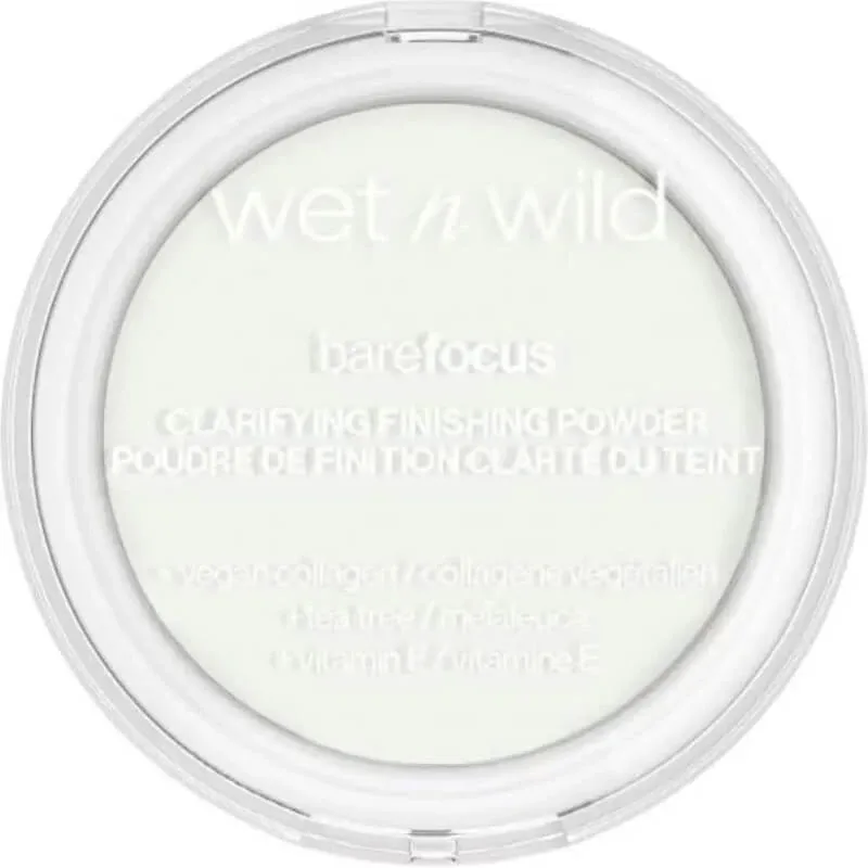 Wet n wild Bare Focus Clarifying Finishing Powder – pudră compactă nr. 478e translucidă — preț și oferte