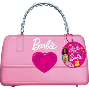 Lisciani Barbie – geantă pentru bijuterii de modă – set pentru realizarea brățărilor