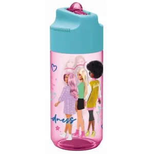 4m Barbie - sticlă de apă cu gura de scurgere, 430 ml