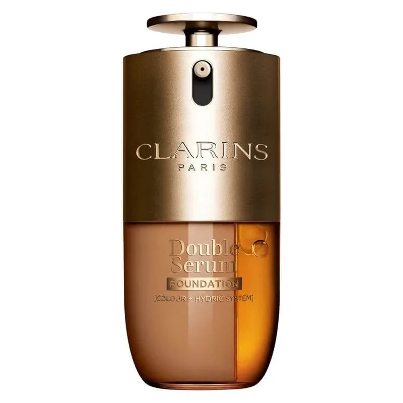 Clarins Double Serum Foundation – fond de ten hibrid sub formă de ser, nr. M5C — preț și oferte