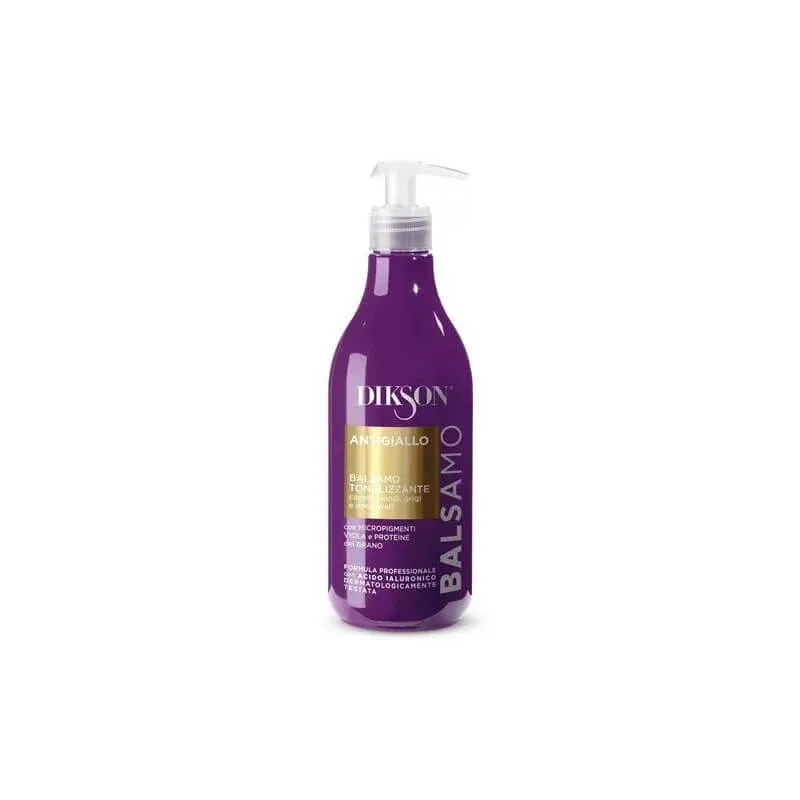 Dikson Antigiallo – balsam tonifiant pentru părul blond și decolorat, 500 ml — preț și oferte
