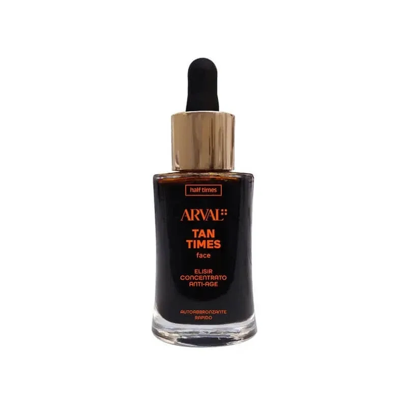 Arval Tan Times Face Elixir concentrat anti-îmbătrânire – autobronzant rapid 30 ml — preț și oferte