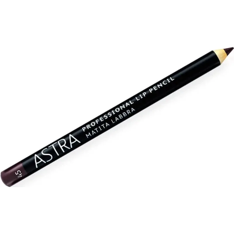 Astra Professional Lip Pencil – creion de contur pentru buze nr. 45 Purple Spell — preț și oferte
