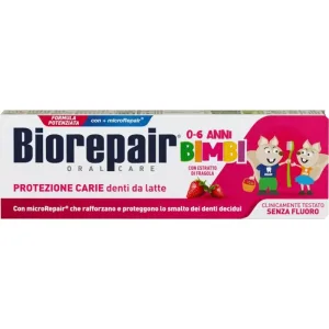 Biorepair kids 0-6 ani – pastă de dinți pentru copii 50 ml – căpșuni
