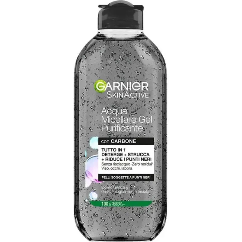 Garnier Skinactive - apă micelară sub formă de gel purificator cu cărbune, 400 ml — preț și oferte