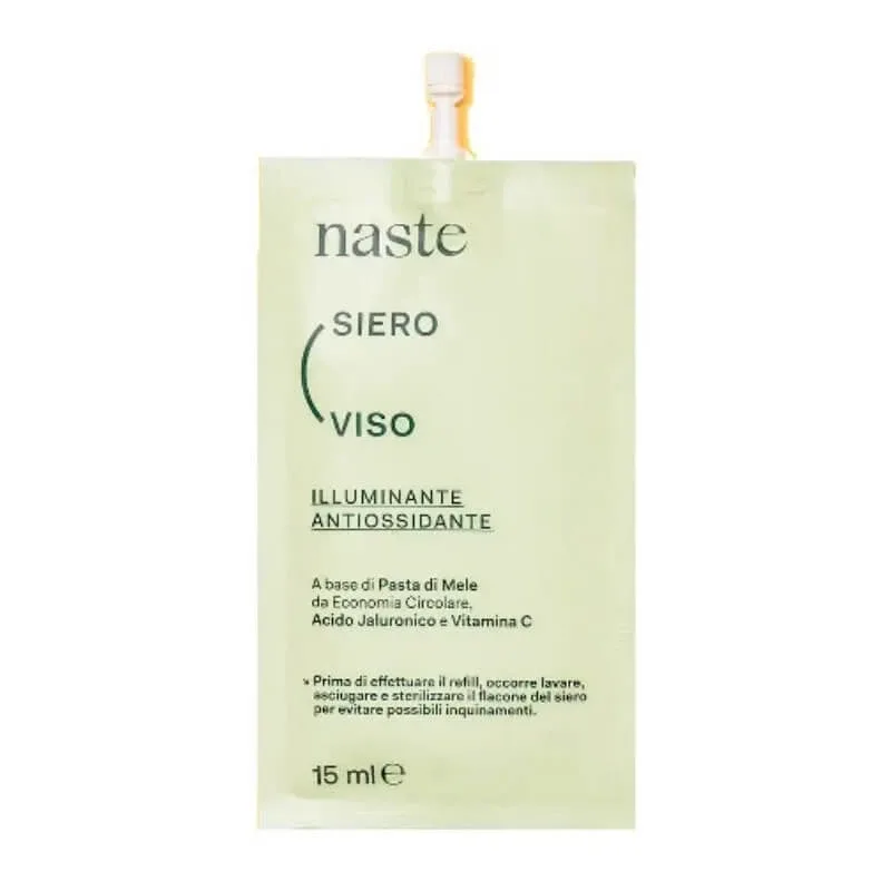Naste Beauty Ser facial iluminator și antioxidant 15 ml - reumplere — preț și oferte