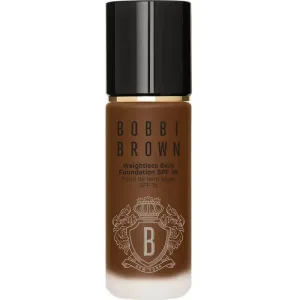 Bobbi Brown Weightless Skin Foundation – fond de ten mat cu SPF 15 – nuanța Neutral Chestnut