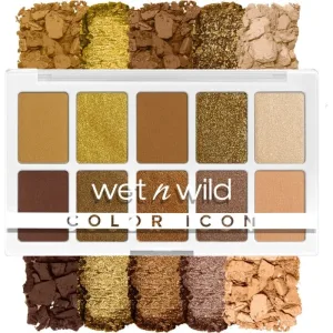 Wet n wild Color Icon - paletă de farduri cu 10 nuanțe - farduri de ochi nr. 4075e „Call Me Sunshine”
