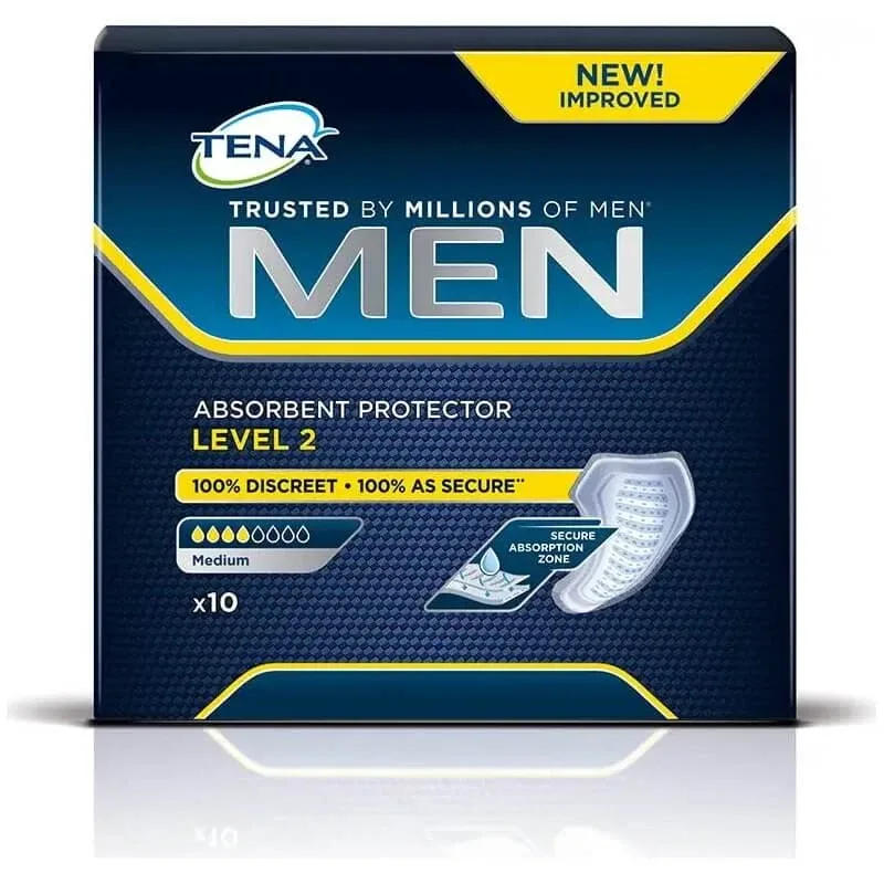 Tena Men Active Fit nivelul 2 – 10 tampoane pentru incontinență — preț și oferte
