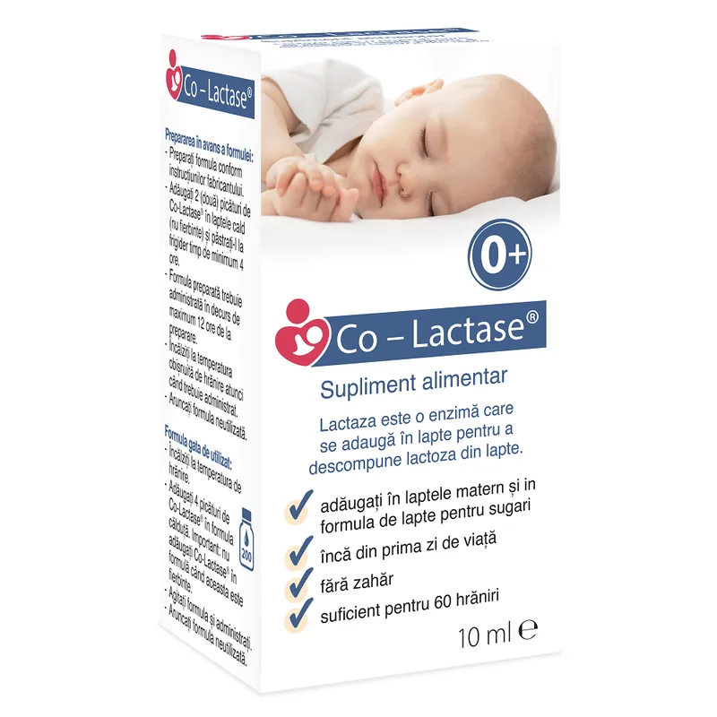 Picaturi pentru sugari Co-Lactase, Maxima HealthCare Ltd | 10 ml MAXIMA HEALTHCARE LIMITED — preț și oferte