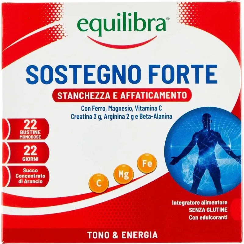 Equilibra – susținere puternică, 22 plicuri – supliment alimentar pentru redarea tonusului și a energiei — preț și oferte