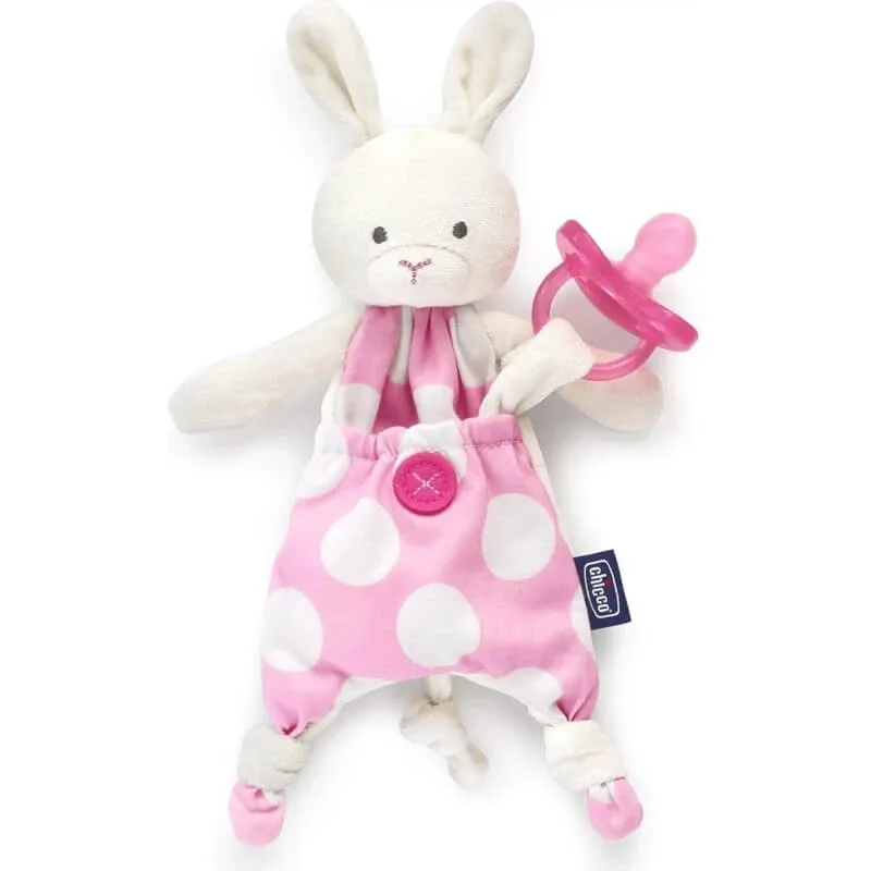 Chicco Pocket Friend Girl – suport pentru suzetă 0 luni+ — preț și oferte