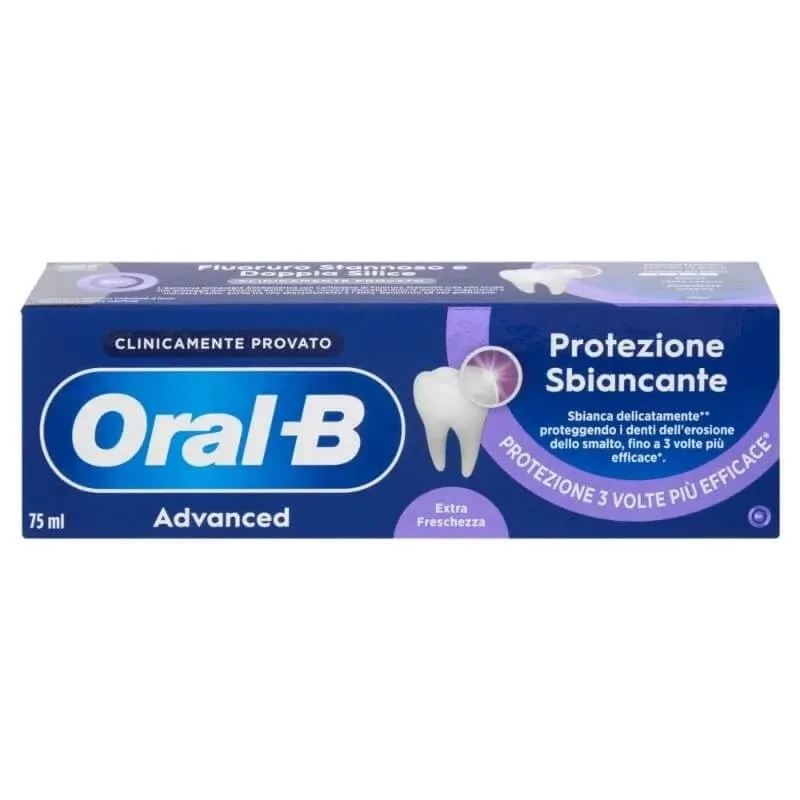 Oral-B Advanced Protecție și Albire – pastă de dinți pentru uz zilnic, 75 ml — preț și oferte