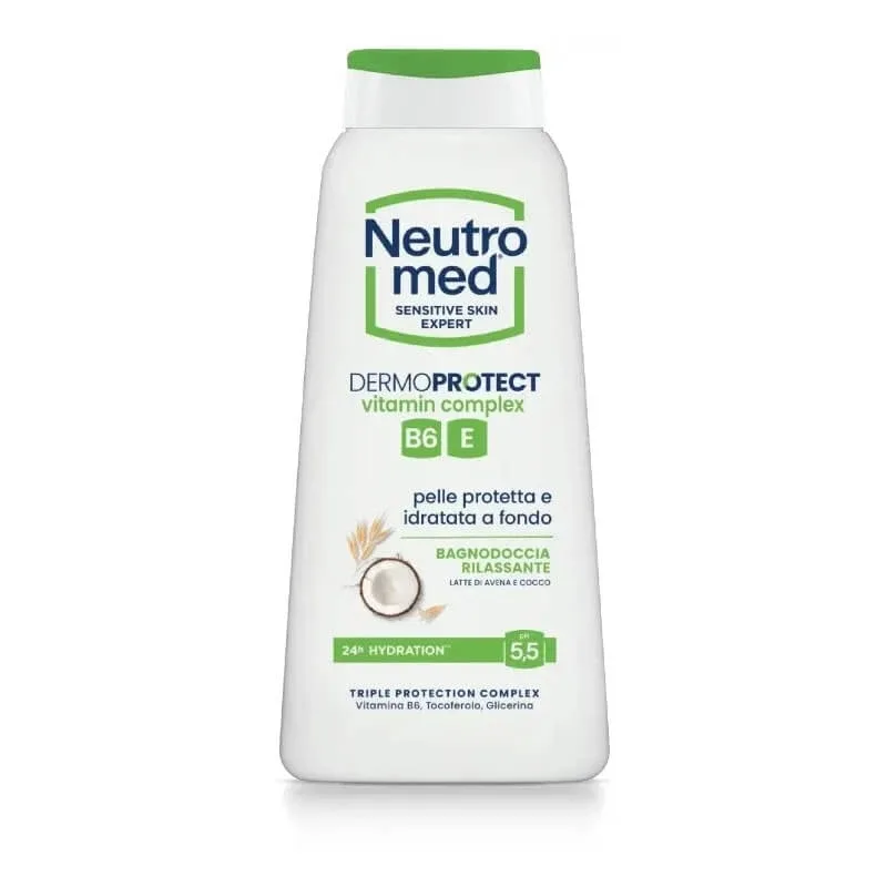 Neutromed Dermoprotect complex de vitamine B6 și E – gel de duș relaxant 600 ml — preț și oferte