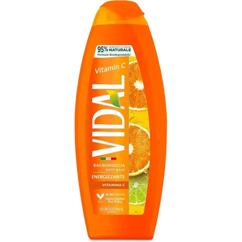 Vidal Vitamin C - gel de duș energizant 500 ml — preț și oferte