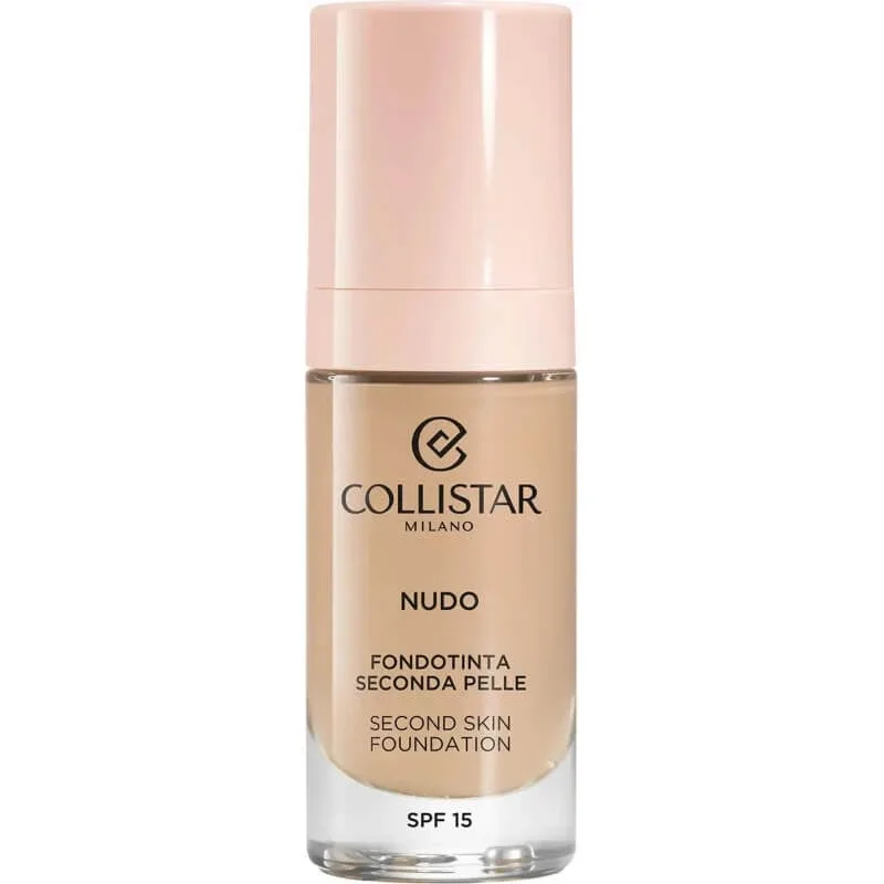 Collistar Nudo SPF 15 – fond de ten „a doua piele” – nr. 2N bej — preț și oferte
