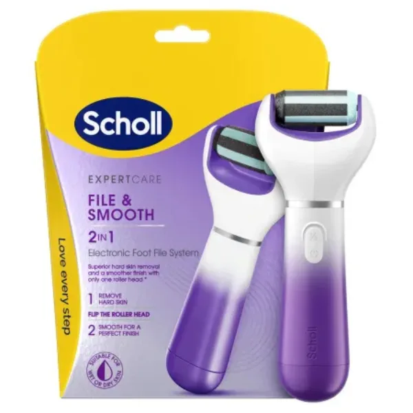 Pila Electrica pentru picioare 2 in 1 Purple Scholl, Reckitt Benckiser | 1 bucata — preț și oferte