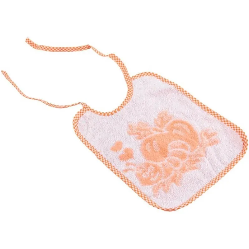 Poupy Jacquard – bavetă din bumbac frotir absorbant pentru nou-născuți — preț și oferte