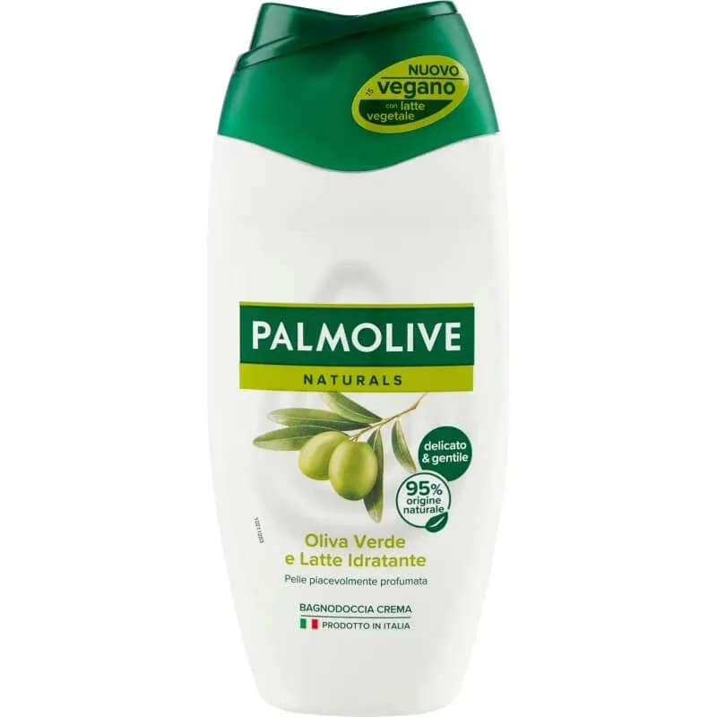 Palmolive Naturals - gel de duș cremos cu măsline verzi și lapte hidratant, 220 ml — preț și oferte