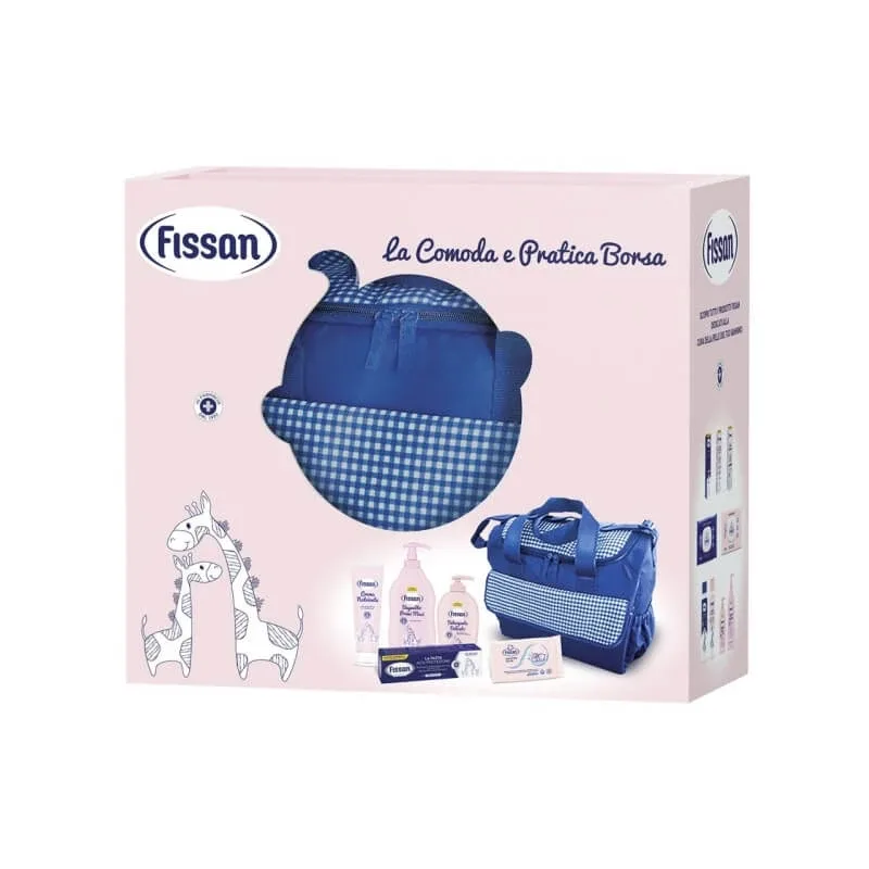 Fissan Cofanetto – geanta practică – set complet de produse pentru schimbarea bebelușului — preț și oferte