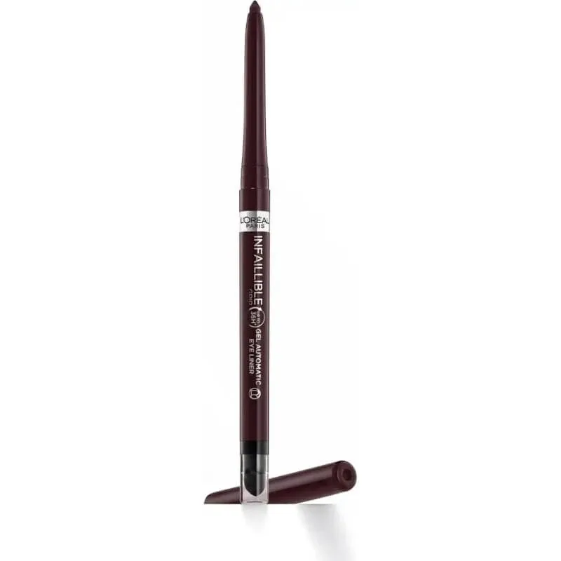 L’Oréal Paris Infaillible 36h Grip Liner – creion de ochi automat cu gel, nr. 04 brown denim — preț și oferte