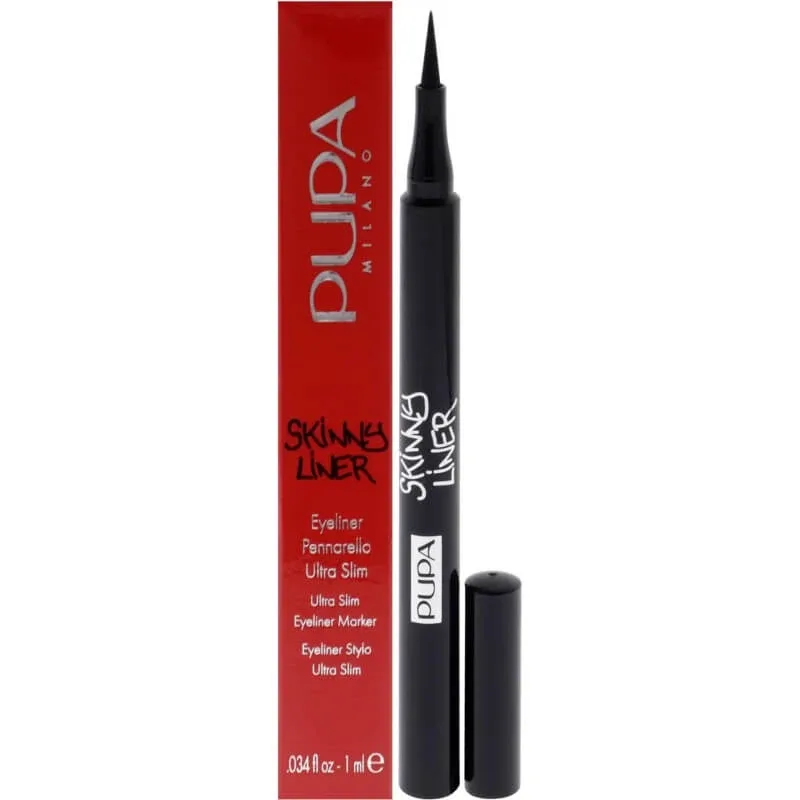 Pupa Skinny Liner – eyeliner ultra subțire 001 negru intens — preț și oferte