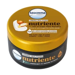 Leocrema Cremă multifuncțională hrănitoare – tratament hidratant pentru corp, față și mâini, 200 ml