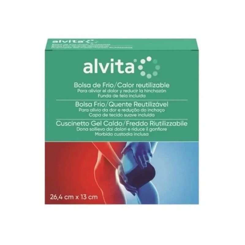 Alvita – pernă cu gel reutilizabilă, caldă/rece, pentru dureri și umflături — preț și oferte