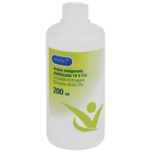 Alvita peroxid de hidrogen 10 vol – apă oxigenată stabilizată 200 ml