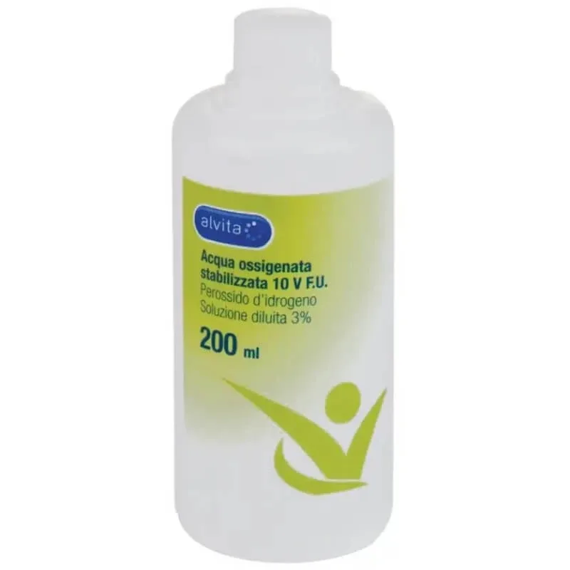 Alvita peroxid de hidrogen 10 vol – apă oxigenată stabilizată 200 ml — preț și oferte