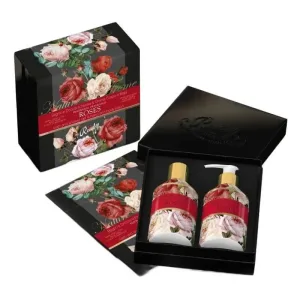 Rudy Nature &amp; arome de trandafiri – cremă pentru corp și mâini + spumă de baie și duș 250 ml