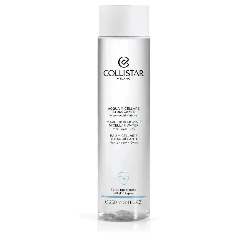 Collistar apă micelară demachiantă pentru față, ochi și buze, 250 ml — preț și oferte