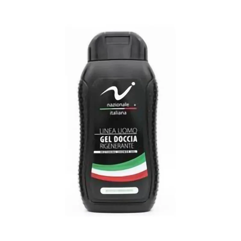 Nazionale italiana Linia pentru bărbați – gel de duș regenerant pentru corp și păr, 300 ml — preț și oferte