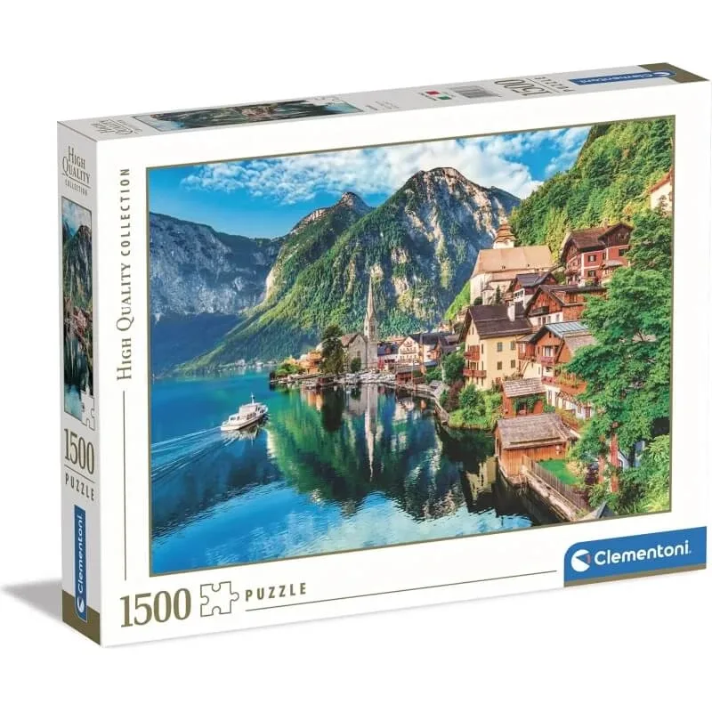 Clementoni Hallstatt 31687 – puzzle pentru adulți de 1500 de piese — preț și oferte