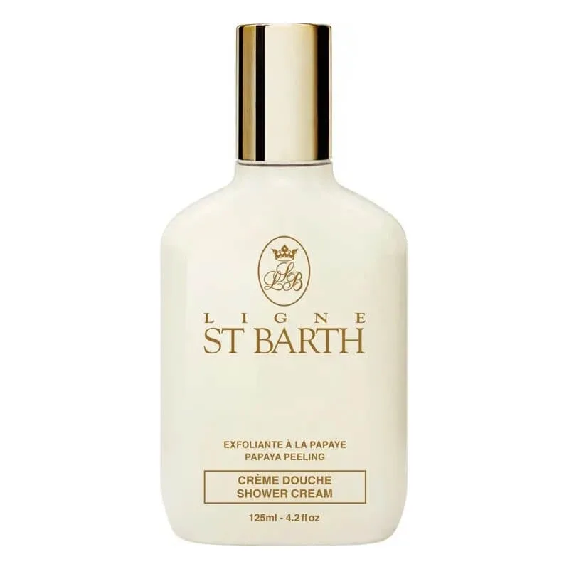 Ligne St. Barth Cremă de duș exfoliantă cu papaya 125 ml — preț și oferte
